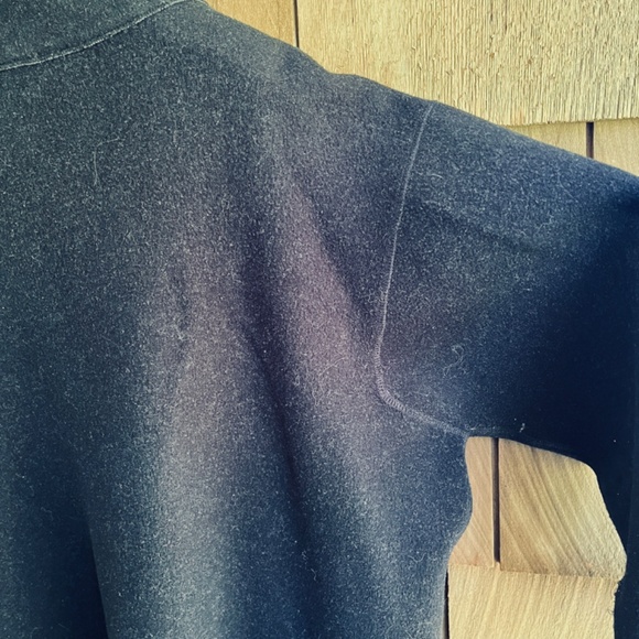 LAUREN Ralph Lauren Black/Gray Worsted Wool Blend Zip Up Jacket Size 2X - Picture 9 of 11